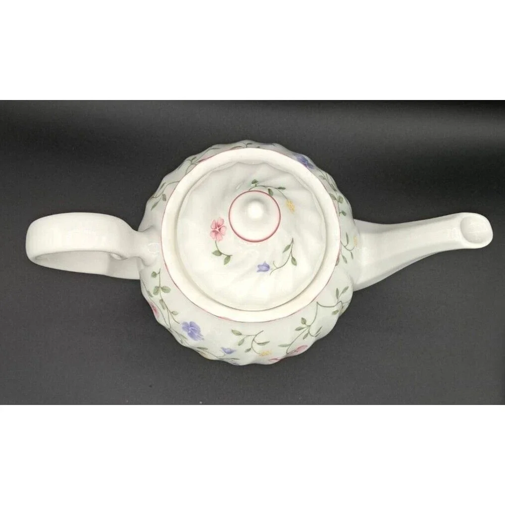 Johnson Brothers 'Summer Chintz' Vintage 1980s Floral Tea Coffee Pot with Lid
